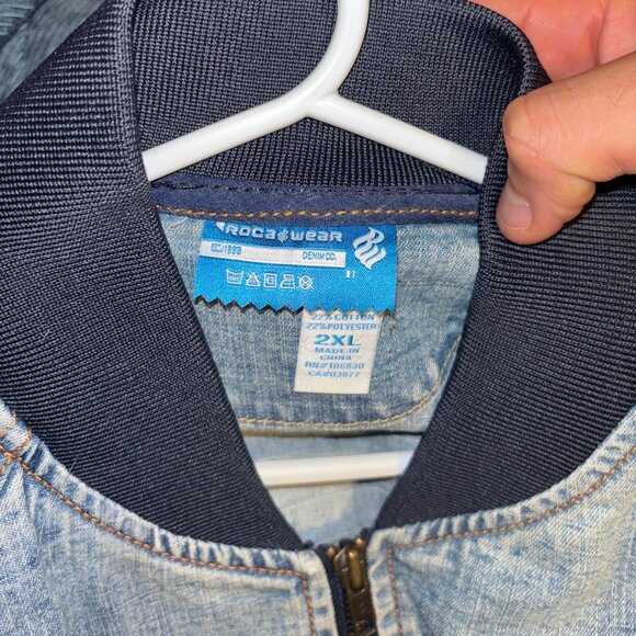 Vintage Rocawear Bomber Jacket - Men's 2XL - Picture 3 of 3